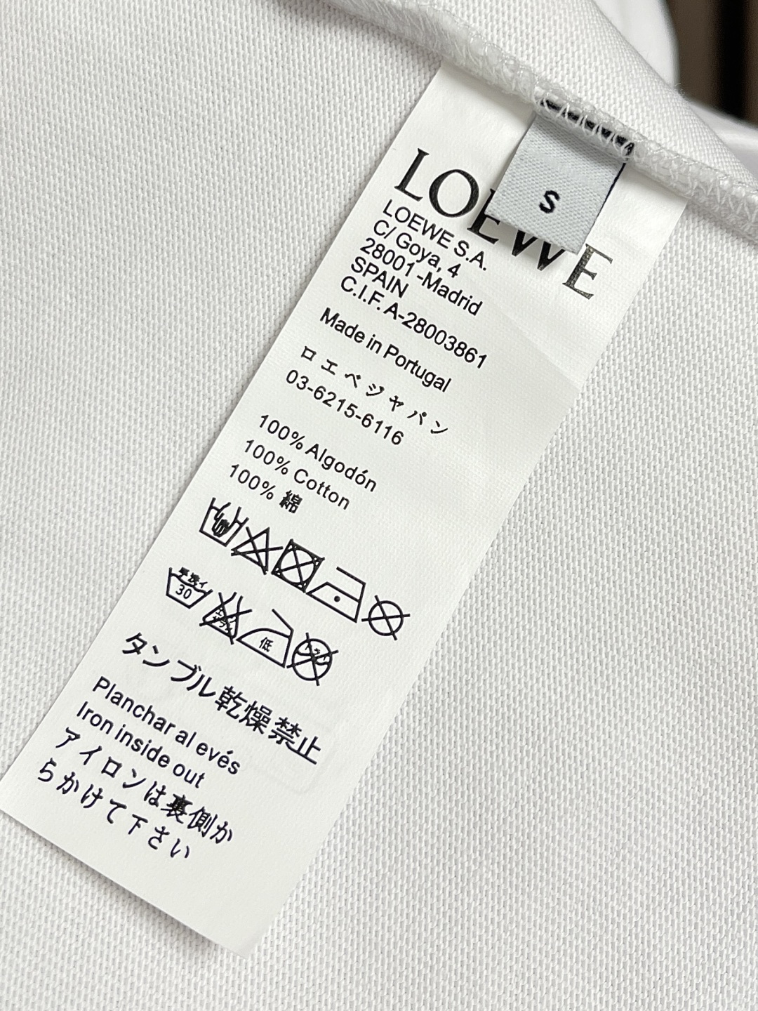 🛒🛒LOEWE 罗意威 2025ss新款圆领长袖T恤，定制全棉材质 亲肤柔软 弹力十足 圆领长袖裁剪 领