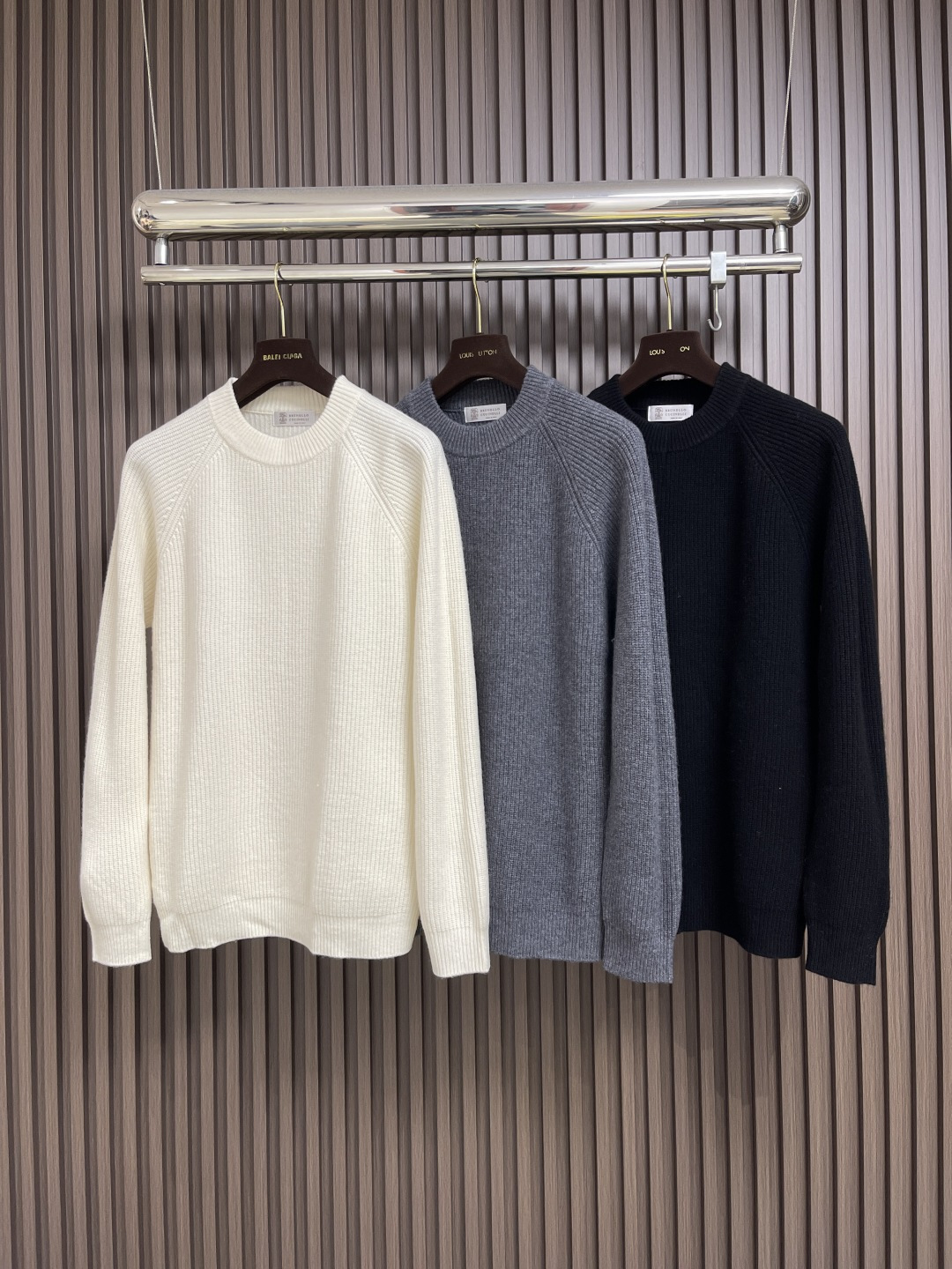 🛒🛒BrunelloCucinelli布鲁内洛．库奇内利 BC 2025ss秋冬新品牦牛绒针织毛衣，美式