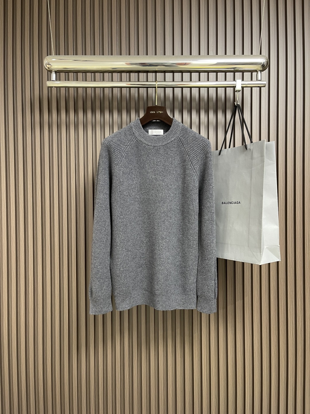 🛒🛒BrunelloCucinelli布鲁内洛．库奇内利 BC 2025ss秋冬新品牦牛绒针织毛衣，美式