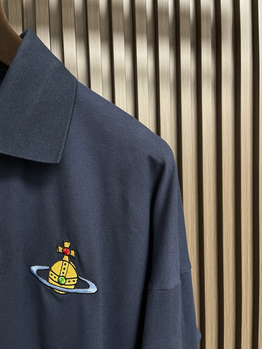 🛒🛒VIVIENNE WESTWOOD西太后 土星星球刺绣珠地棉长袖POLO，面料定向开发原版一致220