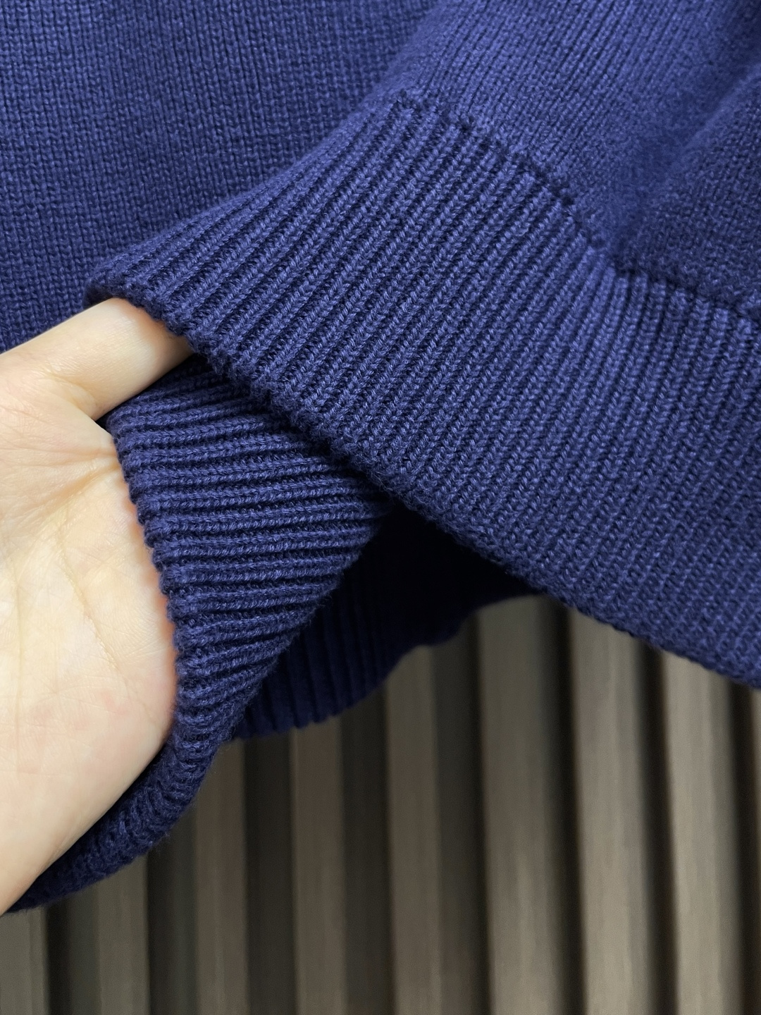 🛒🛒GUCCI 2025SS Gart系列毛织拉链外套，拼接毛织拉链外套 袖口自带logo刺绣 定制面料