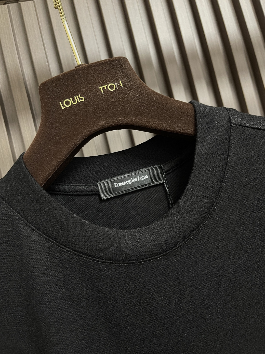 🛒🛒Zegna 2025fw秋冬新品圆领短袖T恤，时尚休闲打底衫，进口优质澳绒打造，给您羊绒般的呵护、非