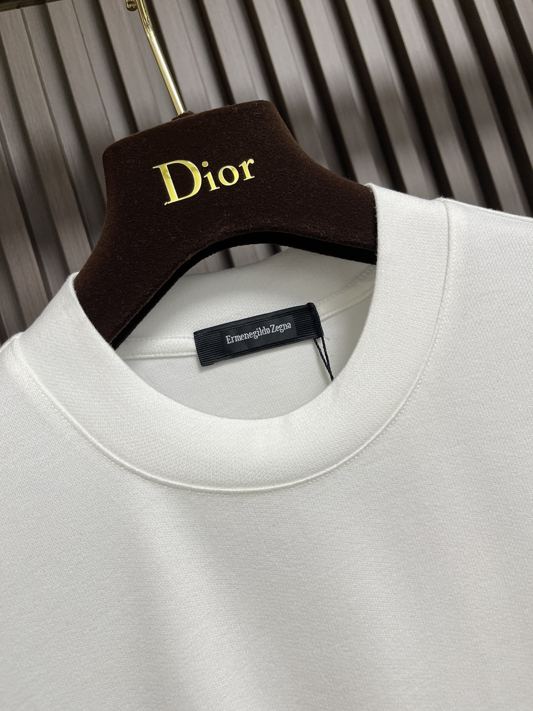 🛒🛒Zegna 2025fw秋冬新品圆领短袖T恤，时尚休闲打底衫，进口优质澳绒打造，给您羊绒般的呵护、非