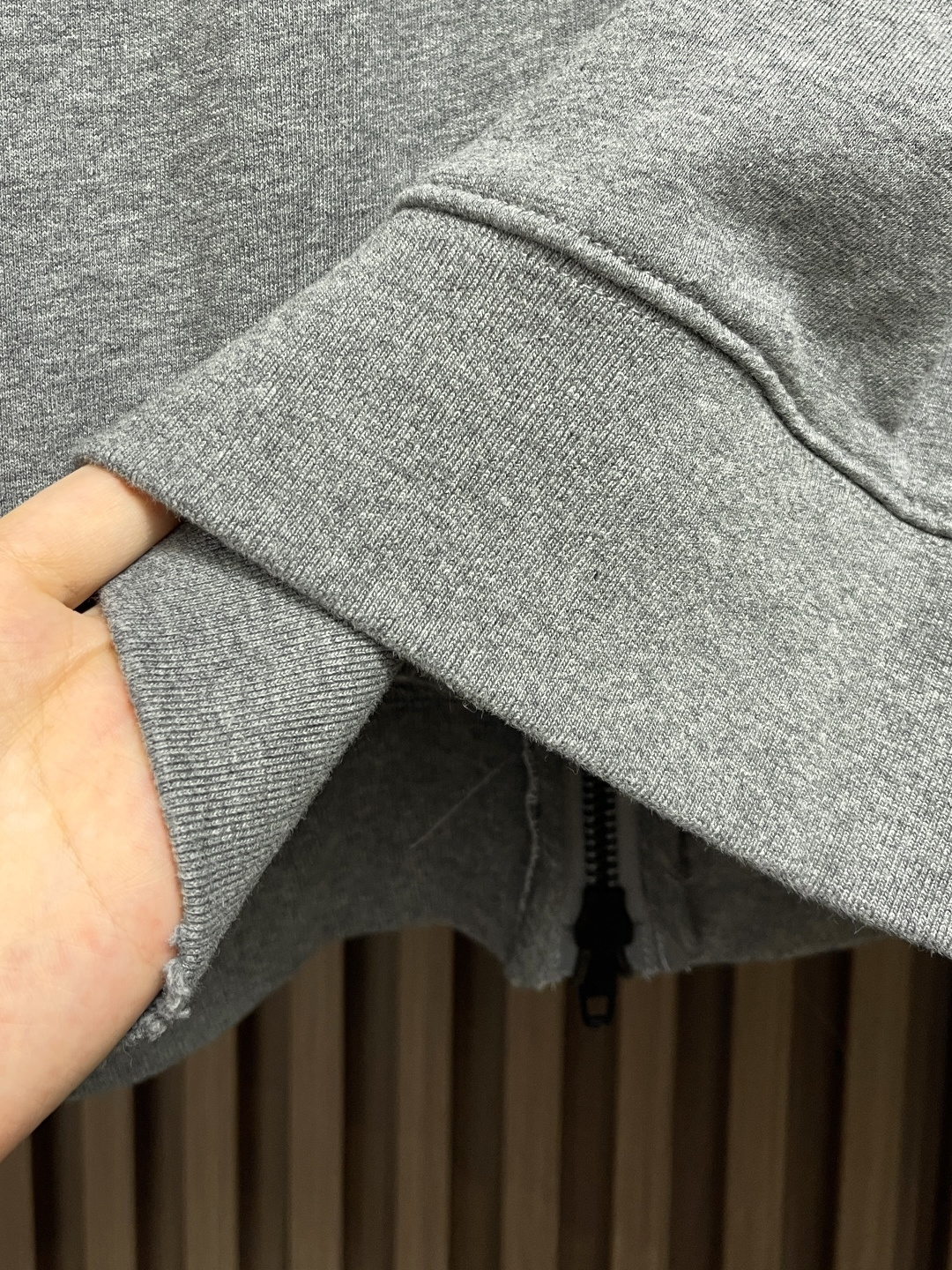 🛒🛒Balenciaga Blcg Lusury秋冬新款毛领拉链连帽卫衣，整衣全部定做 面料轻微抓毛 五