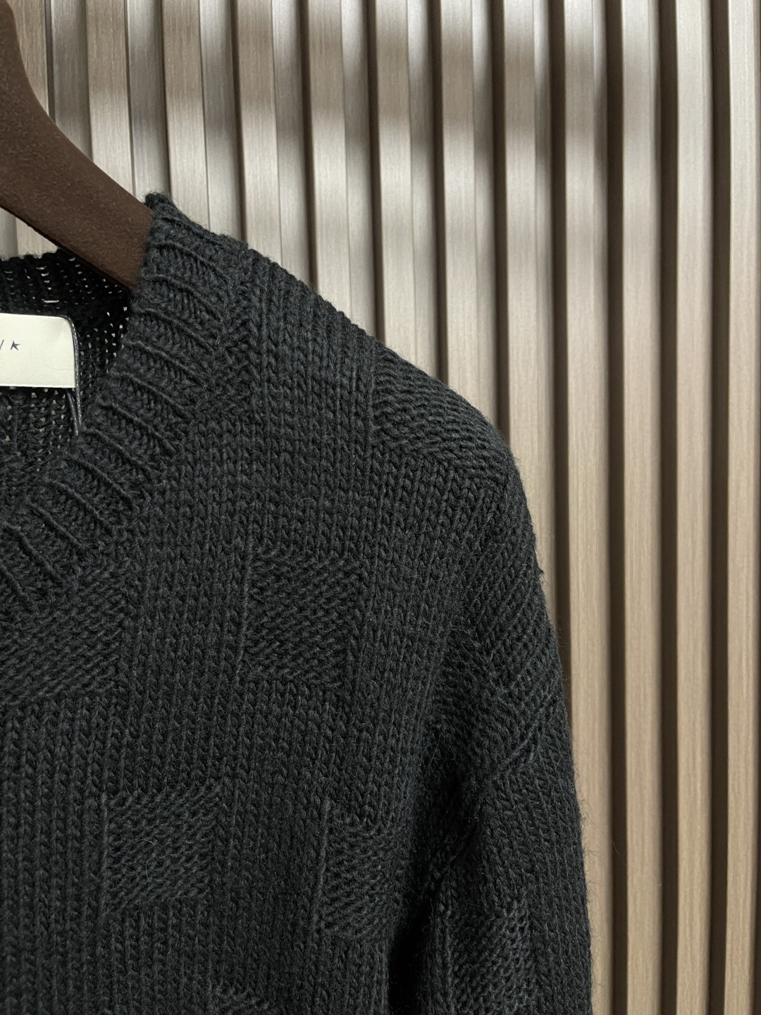 🛒🛒Goiden Goose 2025SS格纹针织圆领毛衣，面料采用采用16支混纺，进口机德国（斯托尔）
