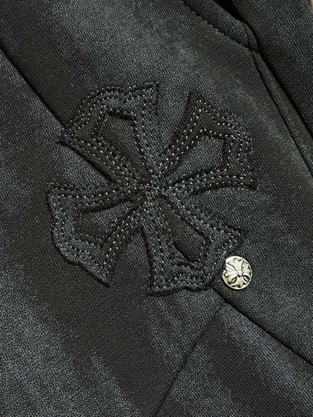 🛒🛒CH 克罗心 2025ss秋冬新款松紧裤阔腿裤，身穿着非常舒适 低调不失奢华 穿出去非常有档次，裤型