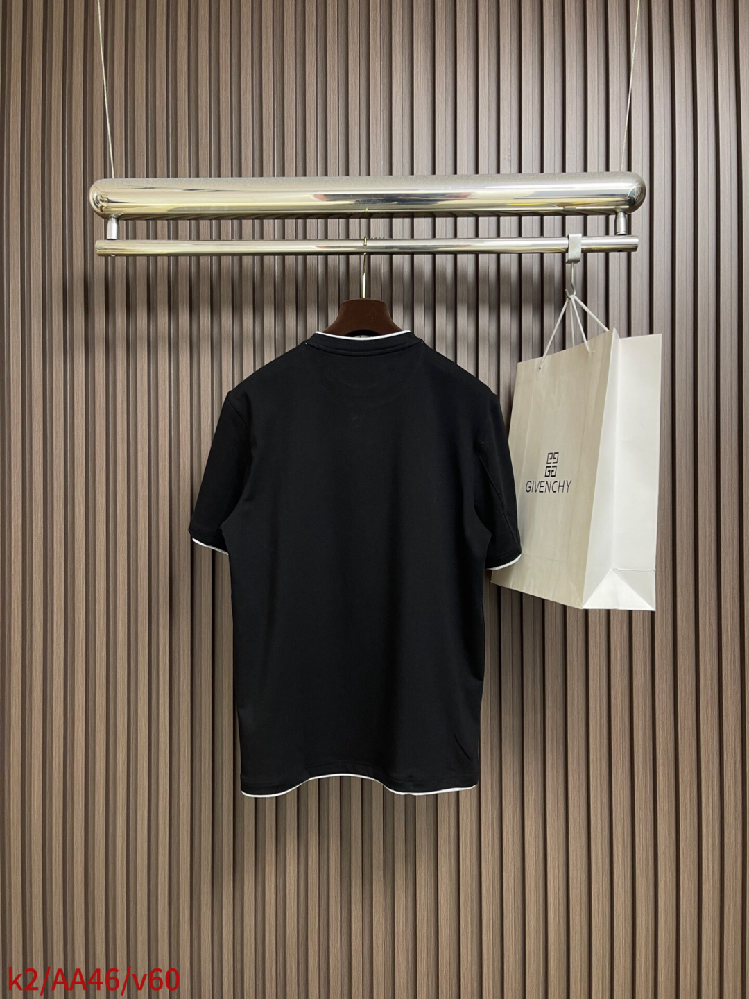🛒🛒Brunello Cucinelli BC 胸前刺绣假两件圆领短袖T恤，2026SS早春新款短袖 男