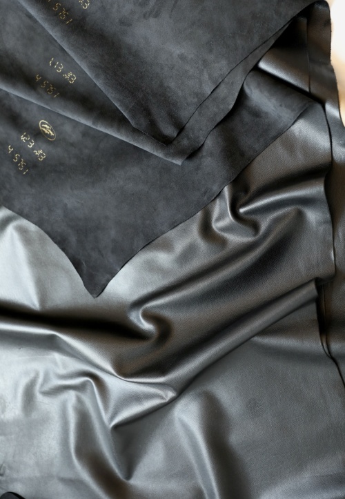 Impala Grain Leather with Breathable Pores - Low Coating, Water Dyed 1 Impala Grain Leather with Breathable Pores - Low Coating, Water Dyed
