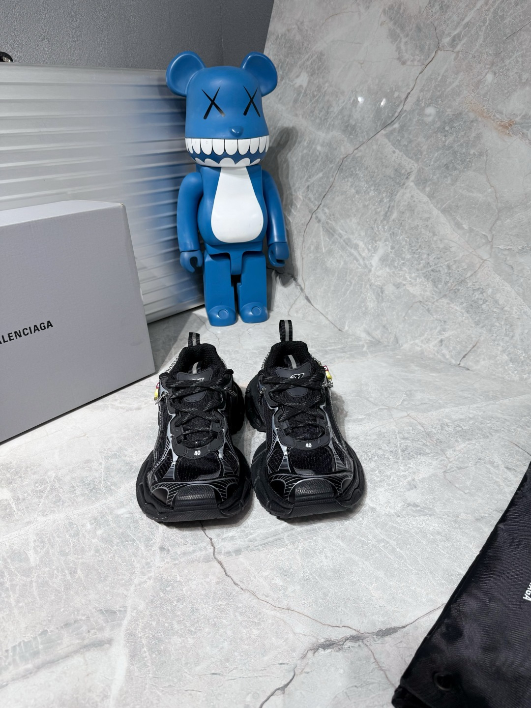 NO:922690,High version of the top Balenciaga Balenciaga 3XL black and white item number 734734W3XCN size 35 36 37 38 39 40 41 42 43 44 45 46, dad shoes, balenciaga, balenciaga19860909高版本顶级Balenciaga巴黎世家 3XL 黑白 货号734734W3XCN 尺码35 36 37 38 39 40 41 42 43 44 45 46,老爹鞋,balenciaga,balenciaga,Women's Shoes