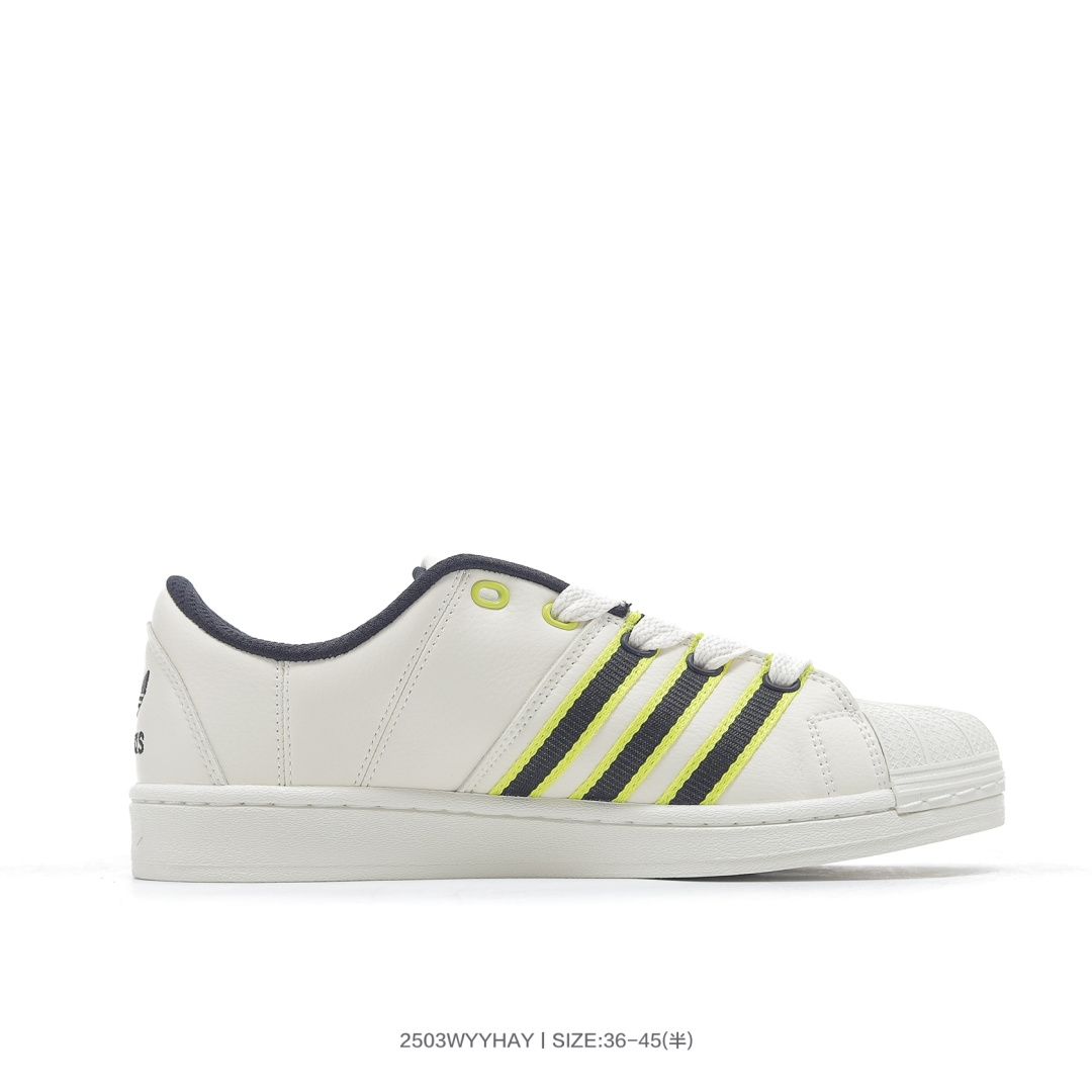 放店💰90  白荧光绿 IF8179
D❄️｜ 阿迪达斯/三叶草Adidas Originals Superstar 82"Black Sliver"经典贝壳头系列低帮百搭休闲运动板鞋“ 

码数：36 36.5 37 38 38.5 39 40 40.5 41 42 42.5 43 44 45
编号：2503WYYHAY