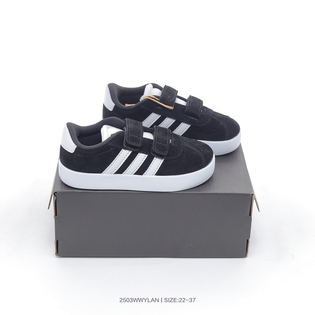 图片[2]-集🈴 阿迪达斯Adidas Neo VL Court 3.0 百搭单品休闲魔术贴运动板鞋 ID9157 尺码：22 23 24 25 26 27 28 29 30 31 32 33 34 35 36 37-选品中心