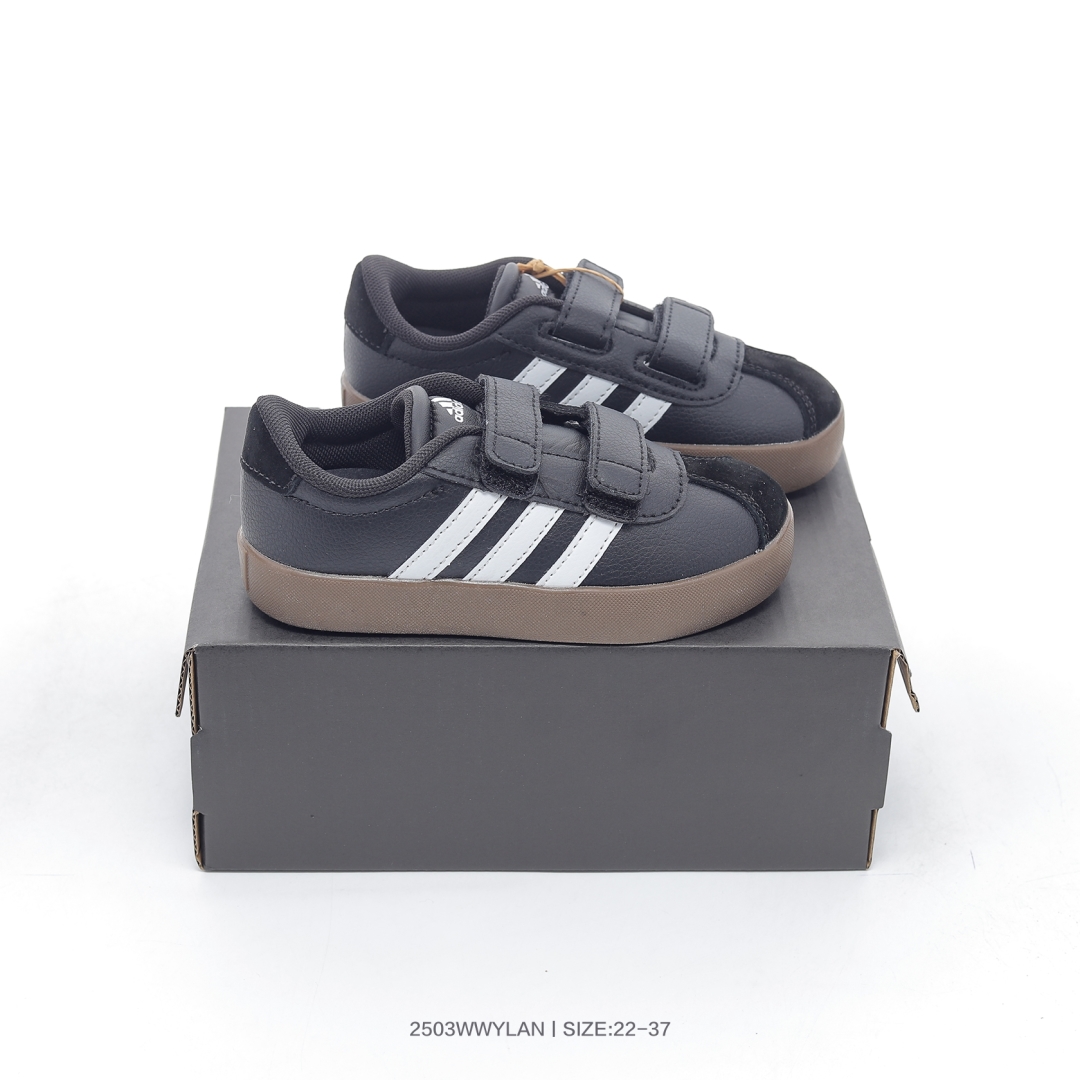 图片[4]-集🈴 阿迪达斯Adidas Neo VL Court 3.0 百搭单品休闲魔术贴运动板鞋 ID9157 尺码：22 23 24 25 26 27 28 29 30 31 32 33 34 35 36 37-选品中心