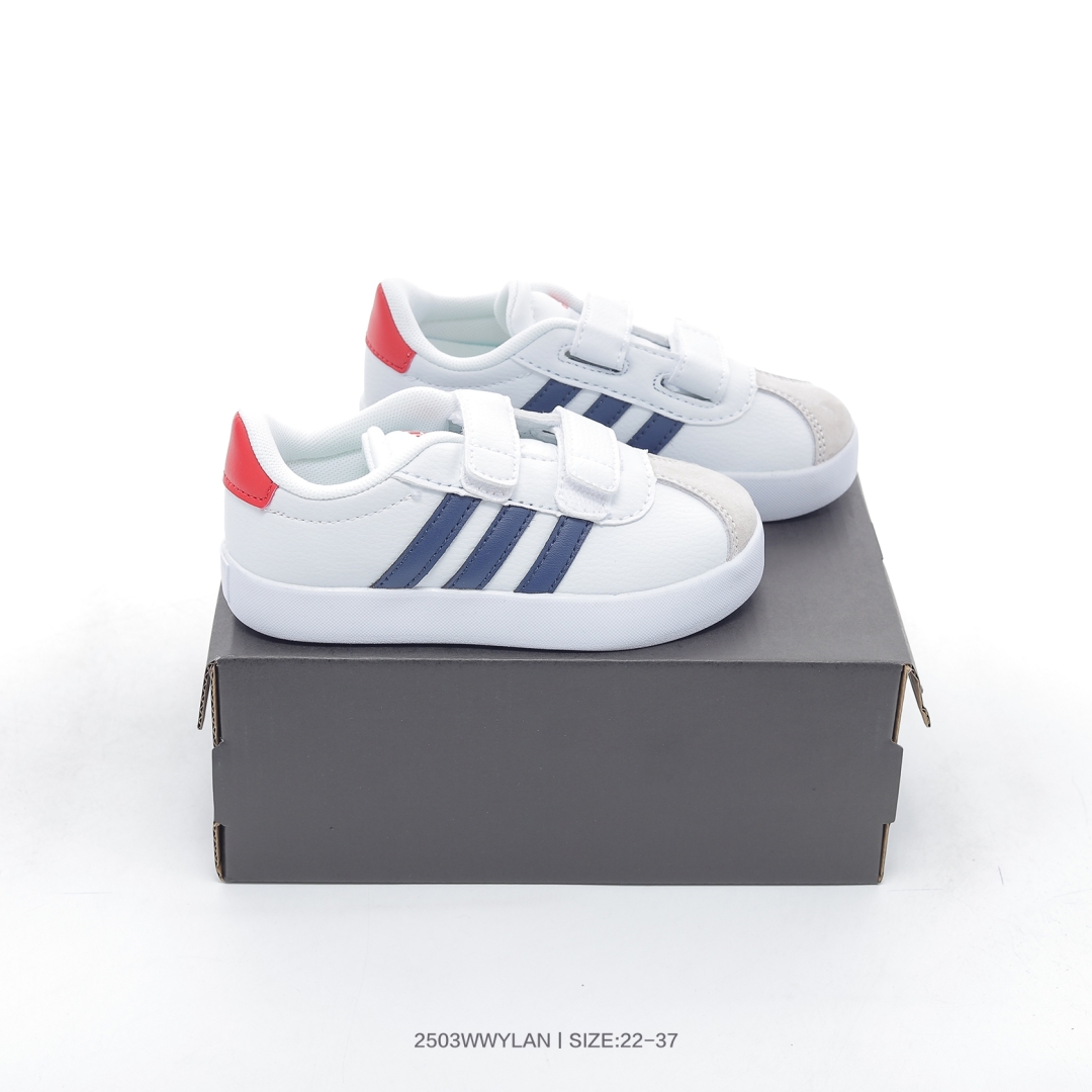 图片[6]-集🈴 阿迪达斯Adidas Neo VL Court 3.0 百搭单品休闲魔术贴运动板鞋 ID9157 尺码：22 23 24 25 26 27 28 29 30 31 32 33 34 35 36 37-选品中心