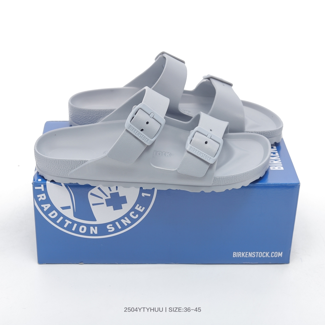 图片[6]-集🈴 博肯勃肯Birkenstock 休闲舒适 EVA 防滑皮质勃肯拖鞋 尺码：36 37 38 39 40 41 42 43 44 45-选品中心