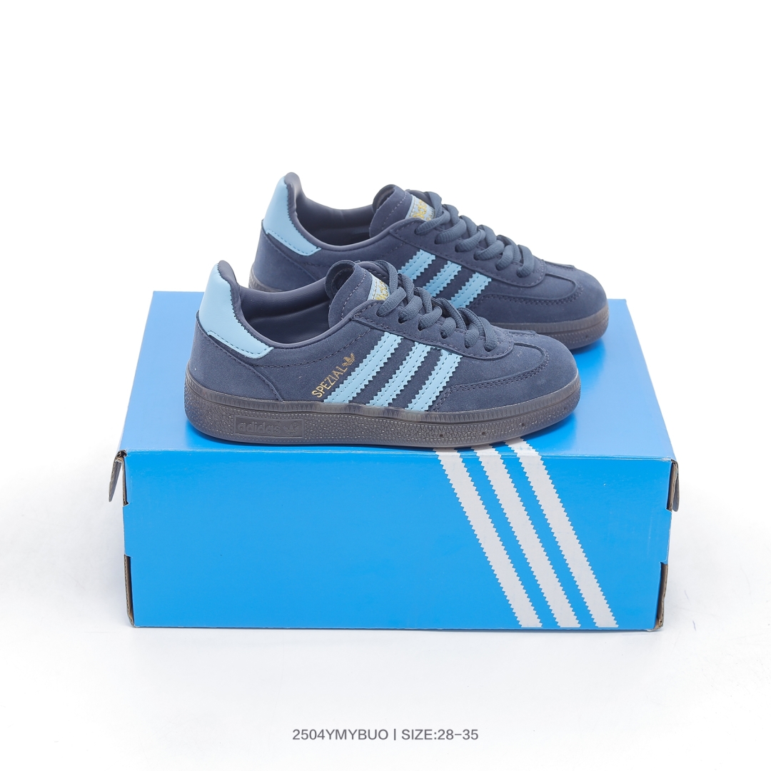 图片[6]-集🈴 阿迪达斯 Adidas HANDBALL SPEZIAL 三叶草童鞋学院风复古休闲板鞋 JI4471 尺码：28 29 30 31 32 33 34 35-选品中心