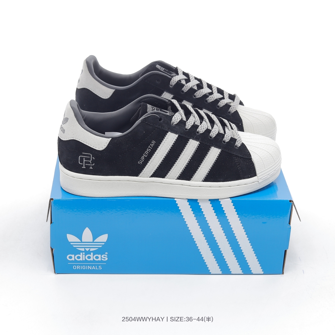 放店💰90 冠军黑米BS0912
D❄️阿迪达斯/三叶草Adidas Originals Superstar 经典贝壳头系列低帮百搭休闲运动板鞋
码数:36 36.5 37 38 38.5 39 40 40.5 41 42 42.5 43 44
编号:2504WWYHAY