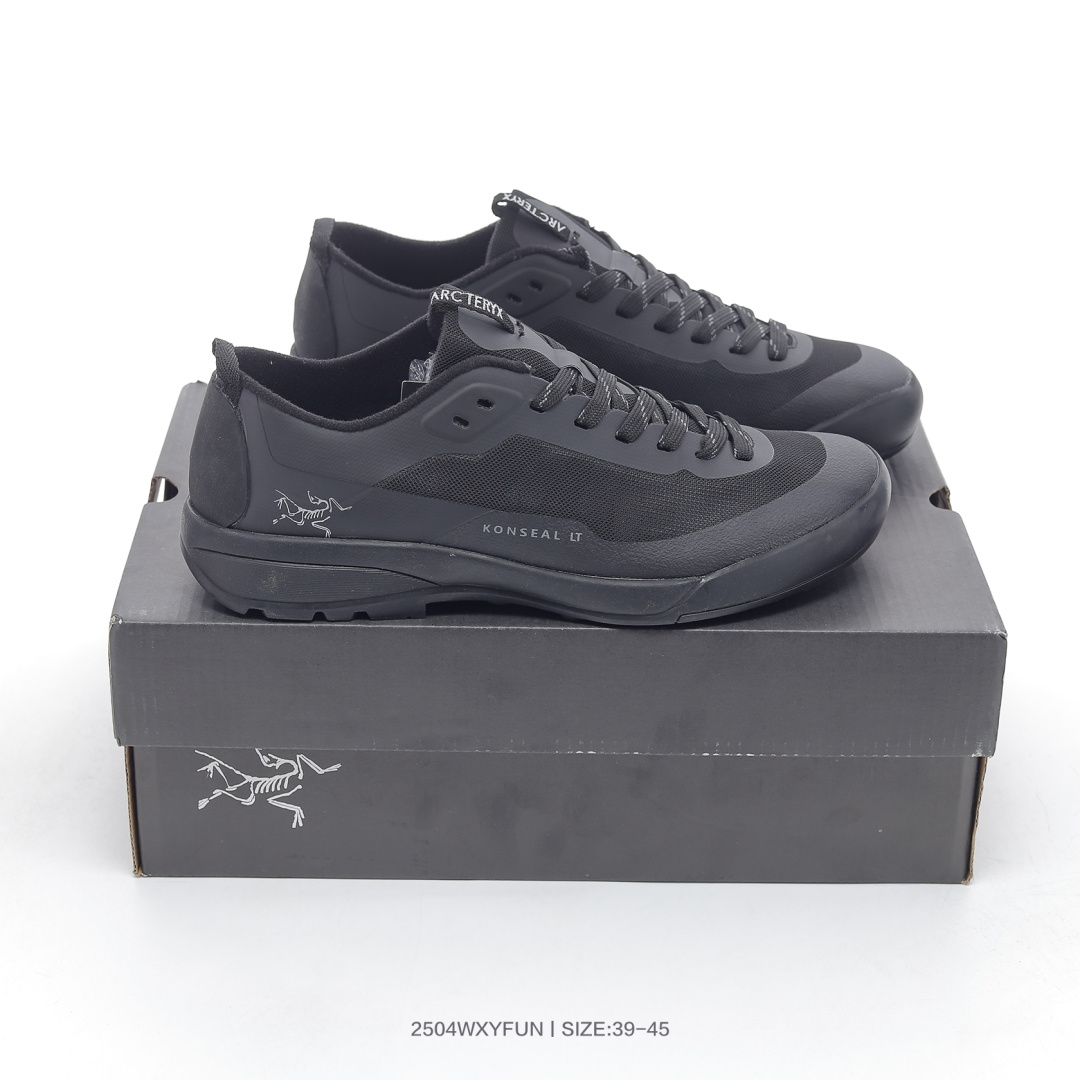 集🈴
💰130
❗️越野徒步+日常通勤两不误！加拿大户外服饰品牌/始祖鸟·Arc teryx Solano Leather Gore-Tex 系列多功能攀登轻快型户外徒步运动鞋 065369

码数：39 40 41 42 43 44 45
编号：2504