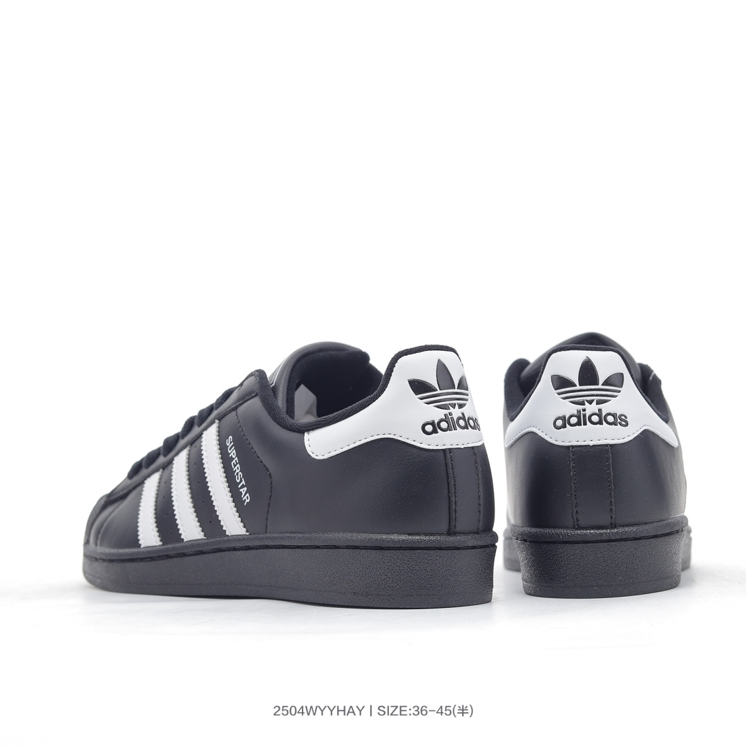 放店💰90 四代黑白JH7033
D❄️｜阿迪达斯/三叶草Adidas Originals Superstar 82"Black Sliver"经典贝壳头系列低帮百搭休闲运动板鞋“ 

码数：36 36.5 37 38 38.5 39 40 40.5 41 42 42.5 43 44 45
编号：2504WYYHAY
