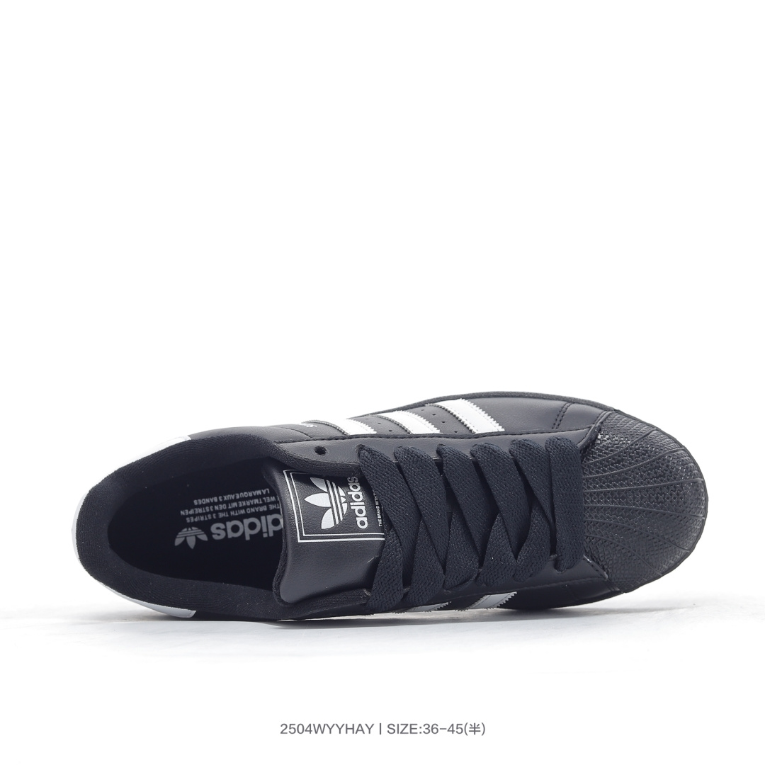 放店💰90 四代黑白JH7033
D❄️｜阿迪达斯/三叶草Adidas Originals Superstar 82"Black Sliver"经典贝壳头系列低帮百搭休闲运动板鞋“ 

码数：36 36.5 37 38 38.5 39 40 40.5 41 42 42.5 43 44 45
编号：2504WYYHAY
