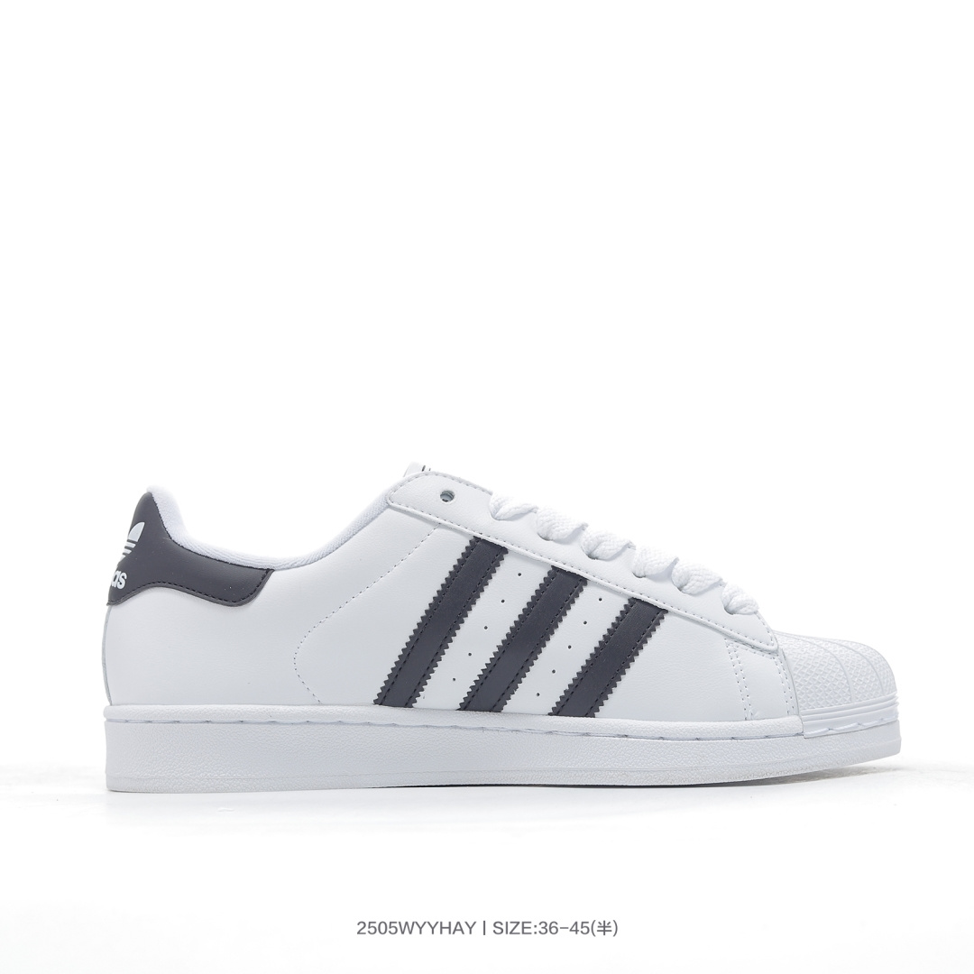 放店💰90 白黑615-46#JH7032
D❄️｜阿迪达斯Adidas三叶草 Originals Superstar II 贝壳头系列低帮经典百搭休闲运动板鞋 白黑615-46#JH7032

码数：36 36.5 37 38 38.5 39 40 40.5 41 42 42.5 43 44 45
编号：2505WYYHAY