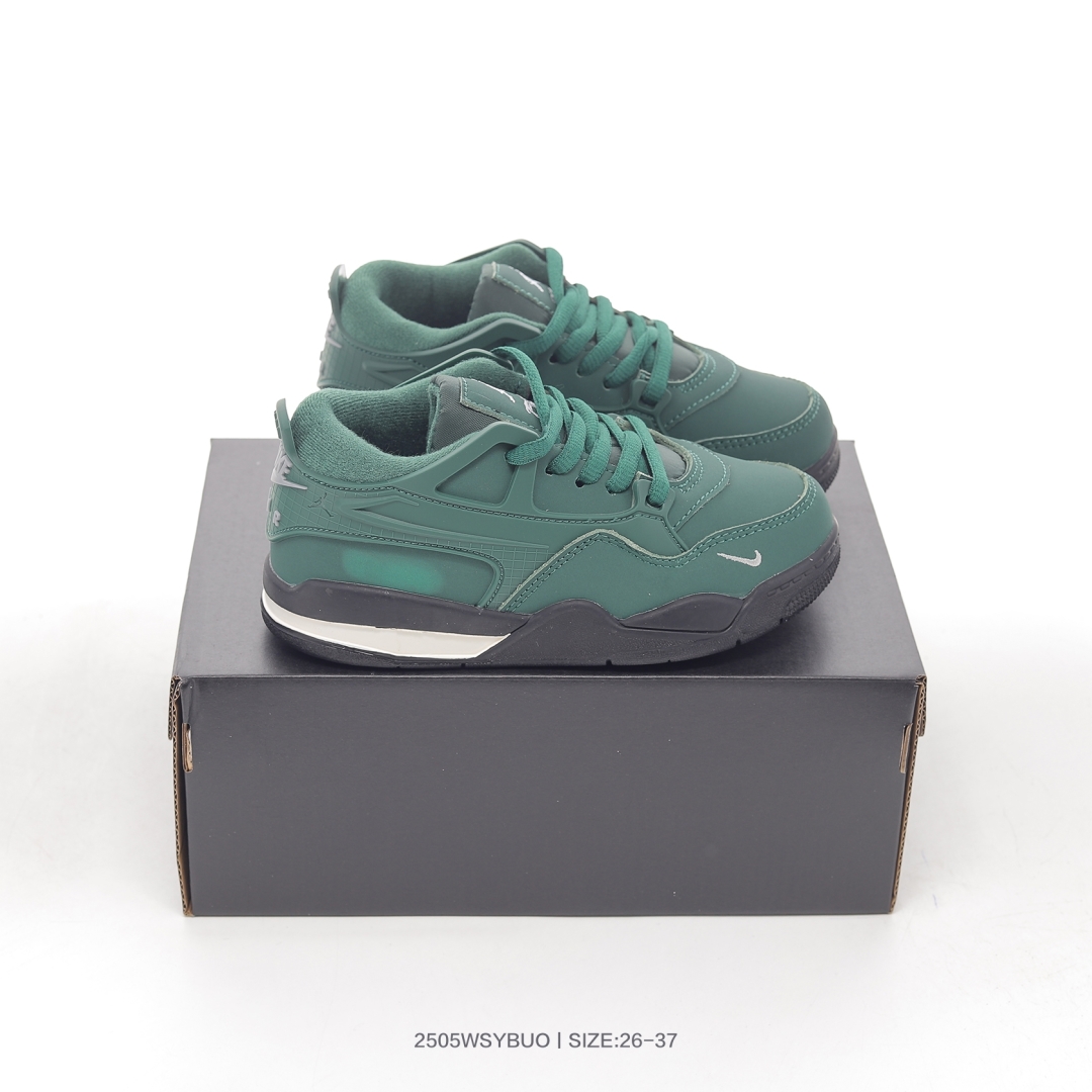 图片[2]-集🈴 乔丹Air Jordan 1 Low A41 乔4低帮复古文化休闲运动篮球童鞋 FQ7939 004 尺码：26 27 28 29 30 31 32 33 34 35 36 37-选品中心