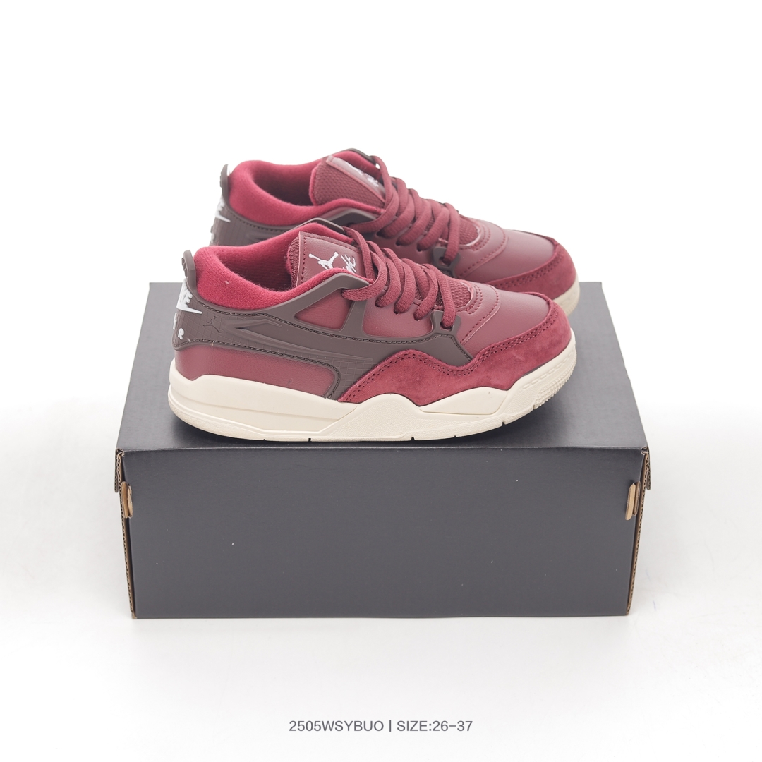 图片[3]-集🈴 乔丹Air Jordan 1 Low A41 乔4低帮复古文化休闲运动篮球童鞋 FQ7939 004 尺码：26 27 28 29 30 31 32 33 34 35 36 37-选品中心