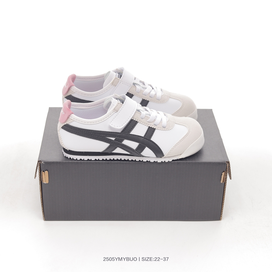 图片[4]-集🈴 新工厂 Asics/亚瑟士 童鞋❗️日产经典老牌-鬼塚虎/Onitsuka Tiger Mexico ®复古经典百搭休闲跑鞋 C4D4L 尺码：22 23 24 25 26 27 28 29 30 31 32 33 34 35 36 37-选品中心