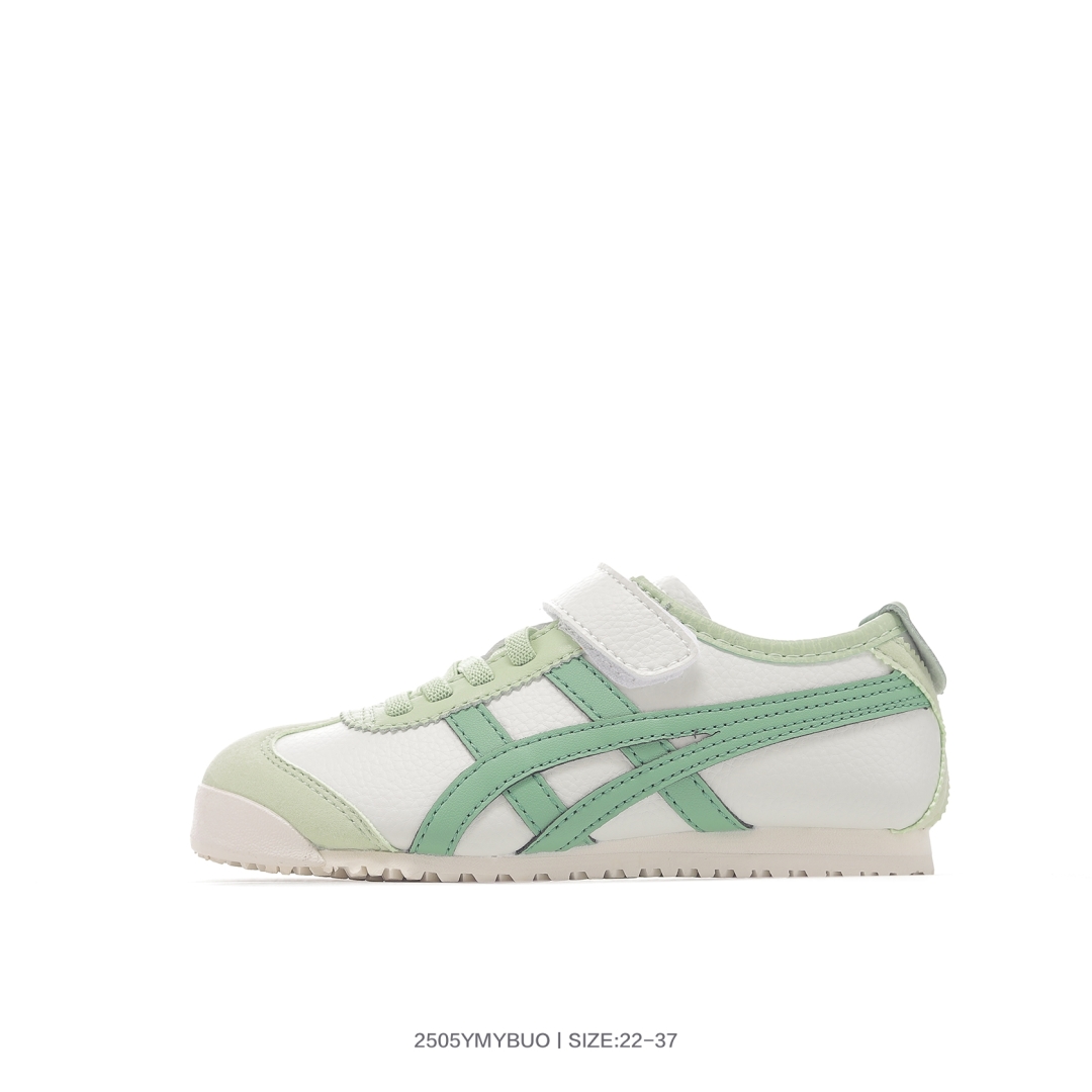 图片[6]-集🈴 新工厂 Asics/亚瑟士 童鞋❗️日产经典老牌-鬼塚虎/Onitsuka Tiger Mexico ®复古经典百搭休闲跑鞋 C4D4L 尺码：22 23 24 25 26 27 28 29 30 31 32 33 34 35 36 37-选品中心
