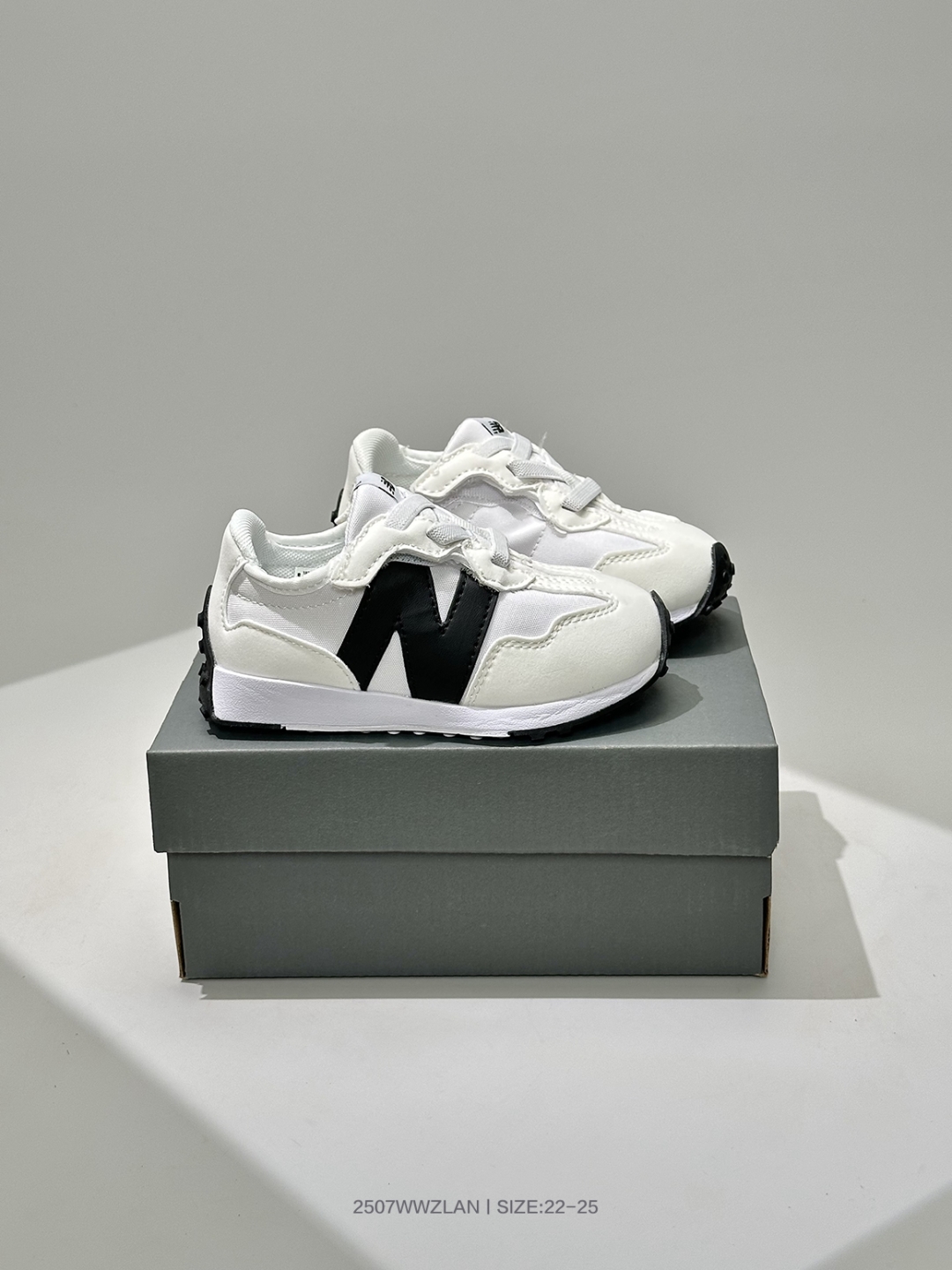 图片[4]-🈴 萌娃童鞋！新百伦 New Balance NB327系列 复古休闲运动慢跑鞋 （小童魔术贴）IH327LAB 尺码：22 23 24 25-选品中心