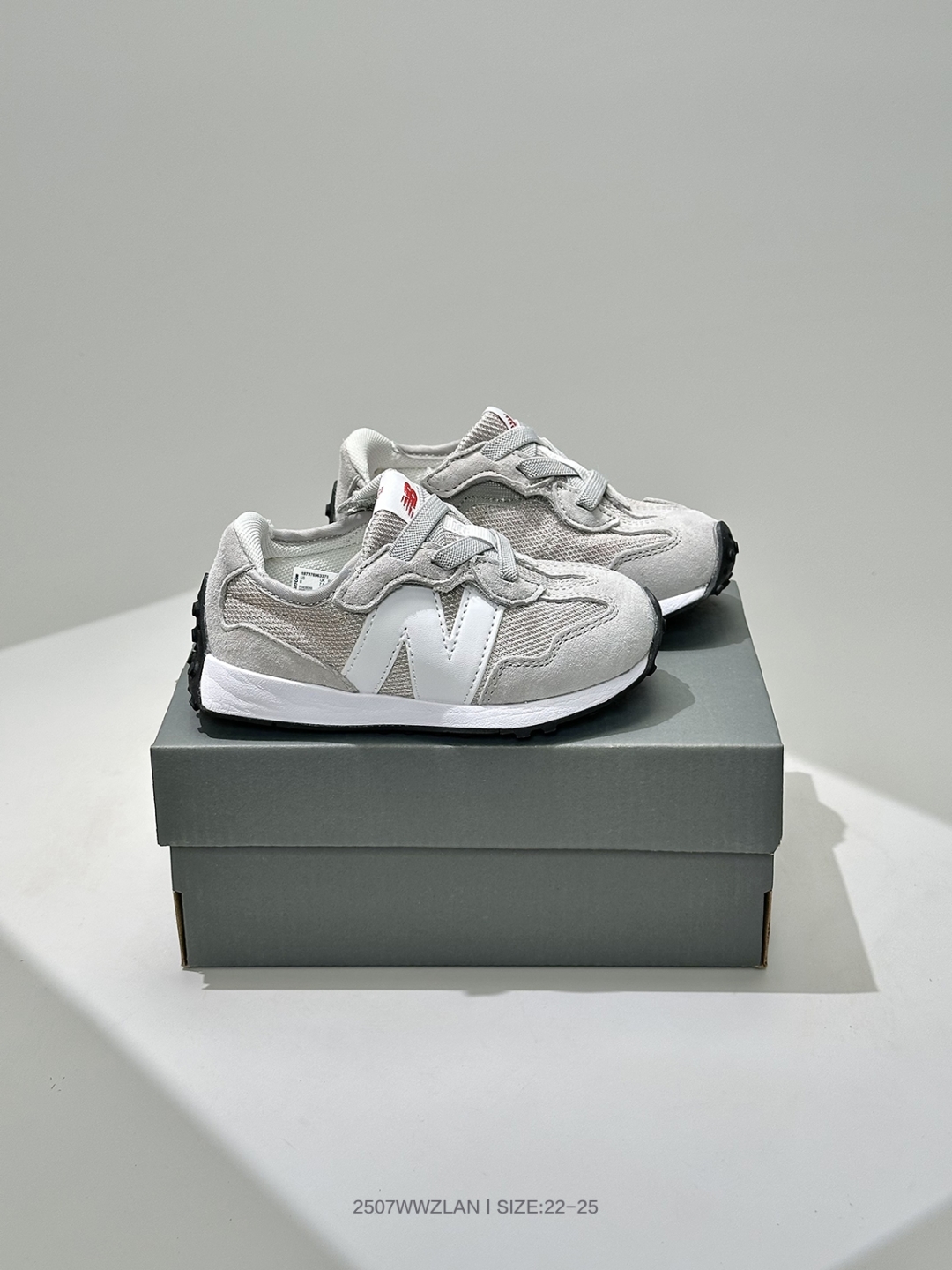 图片[8]-🈴 萌娃童鞋！新百伦 New Balance NB327系列 复古休闲运动慢跑鞋 （小童魔术贴）IH327LAB 尺码：22 23 24 25-选品中心