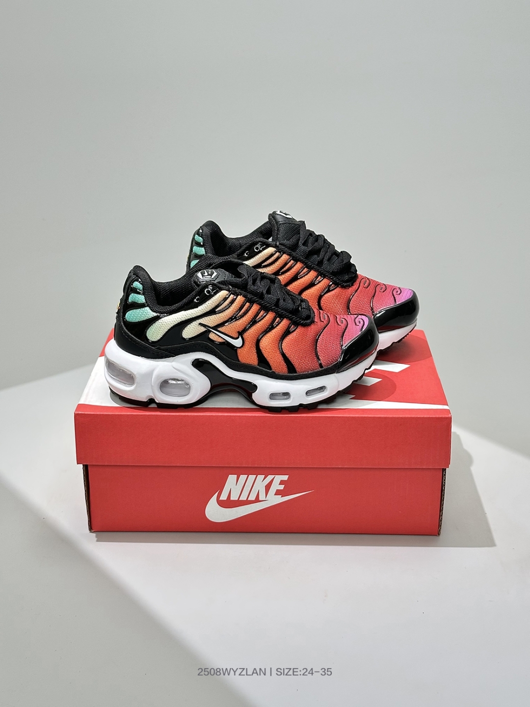 图片[3]-🈴 童鞋！耐克NIKE AIR MAX PLUS TN ULTRA 复古运动全掌小气垫减震跑步鞋 718071 892 尺码：24 25 26 27 28 29 30 31 32 33 34 35-选品中心