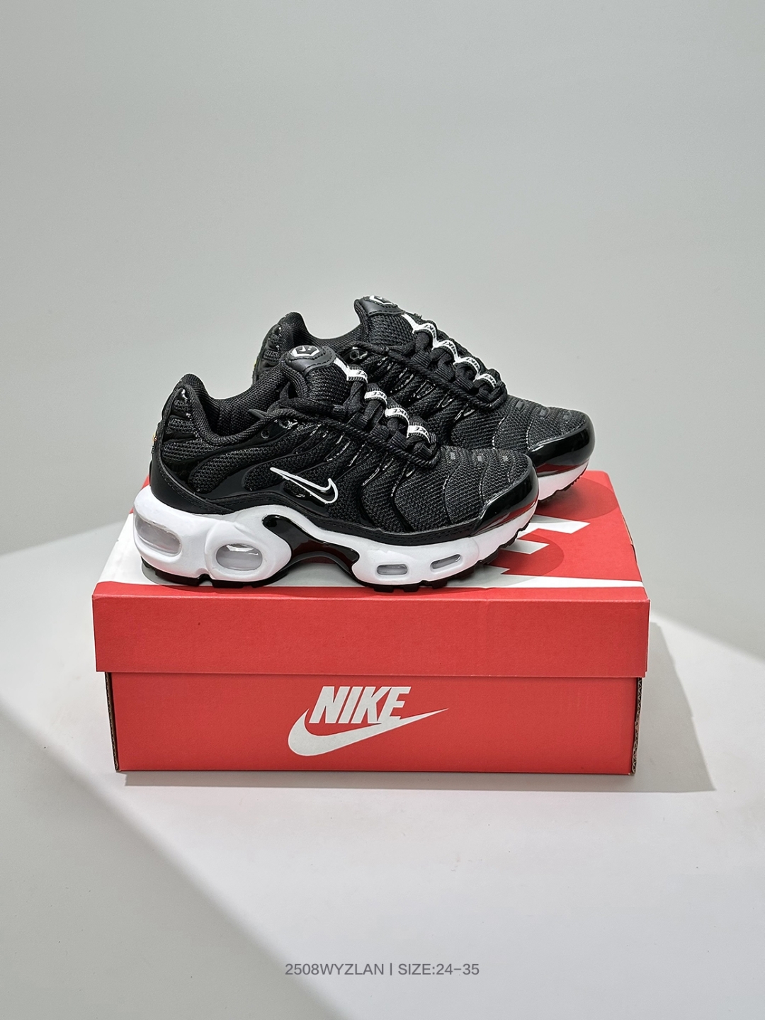 🈴 童鞋！耐克NIKE AIR MAX PLUS TN ULTRA 复古运动全掌小气垫减震跑步鞋 718071 892 尺码：24 25 26 27 28 29 30 31 32 33 34 35-选品中心