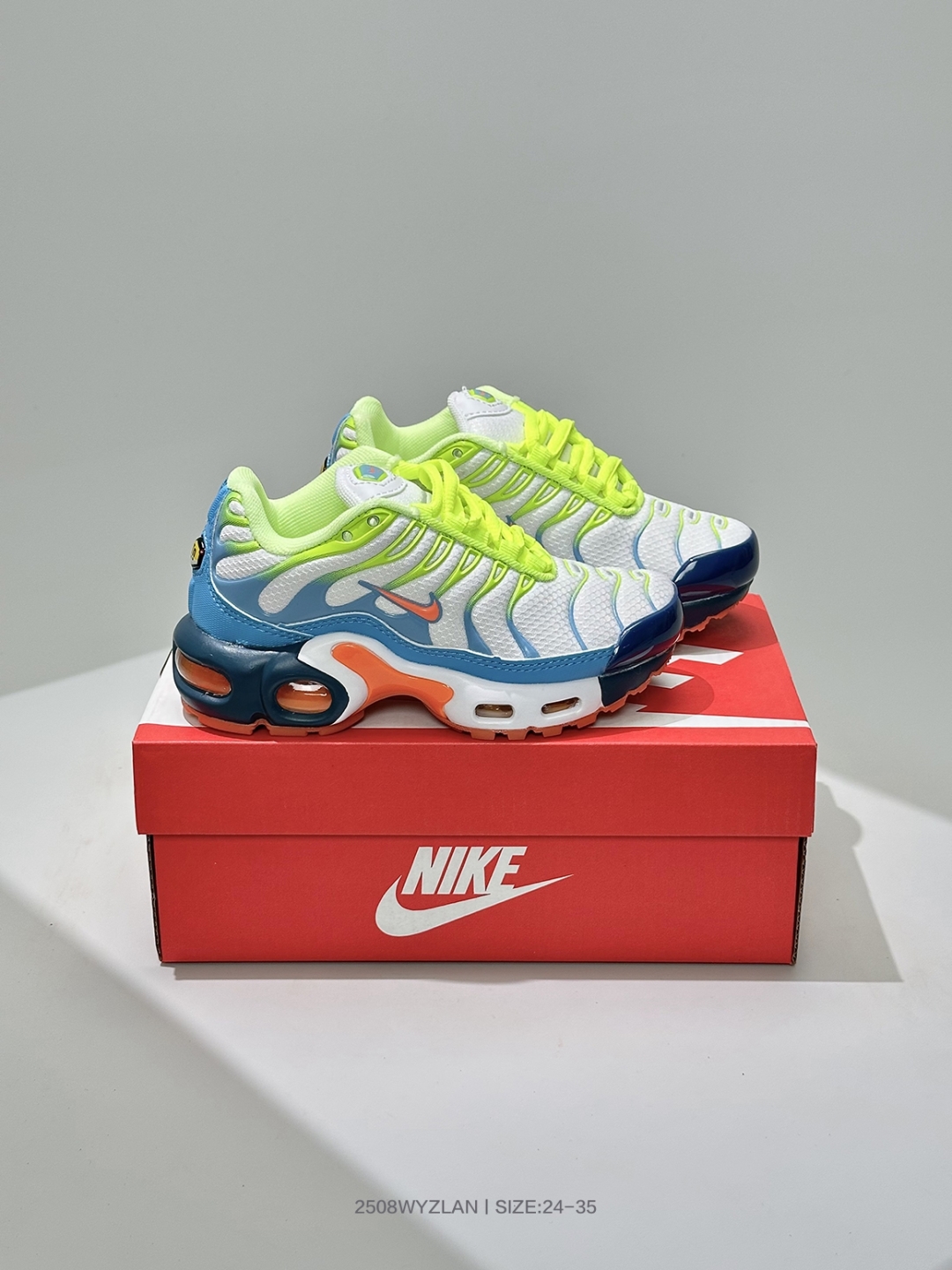 图片[4]-🈴 童鞋！耐克NIKE AIR MAX PLUS TN ULTRA 复古运动全掌小气垫减震跑步鞋 718071 892 尺码：24 25 26 27 28 29 30 31 32 33 34 35-选品中心