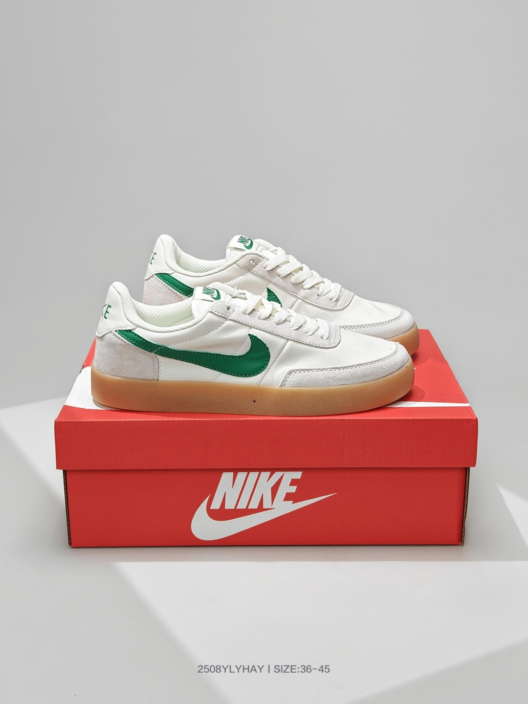 🈴💰80
耐克Nike Killshot 2 Leather 联名款美式生胶底复古休闲板鞋 
货号：432997 128

码数：36 37 38 39 40 41 42 43 44 45
编号：2508YLYHAY