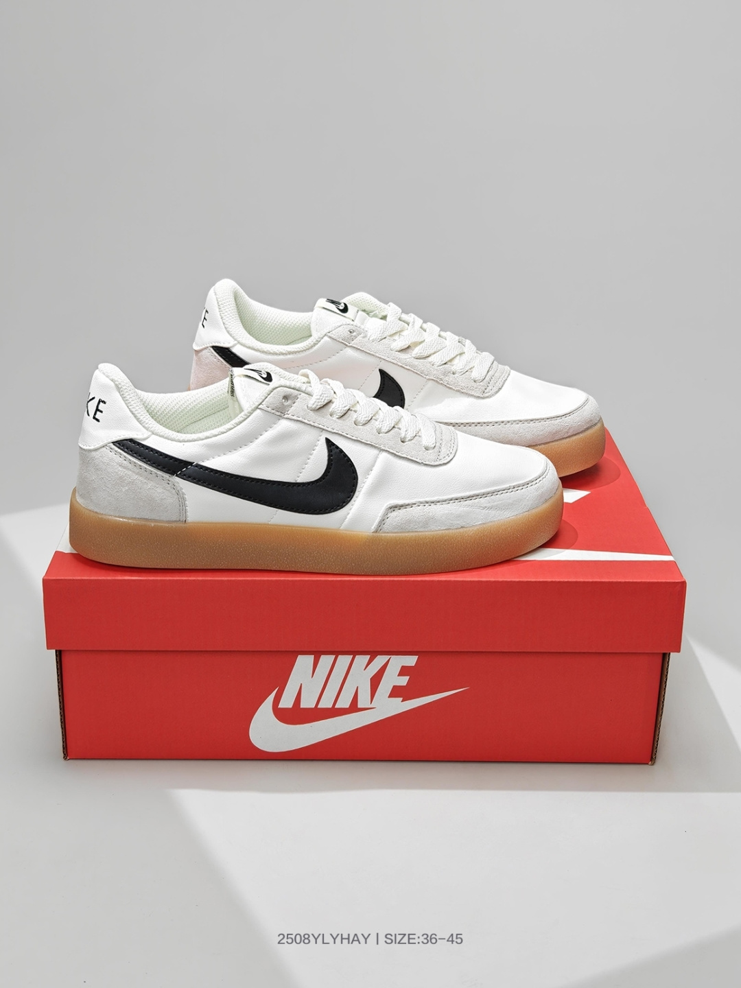 🈴💰80
耐克Nike Killshot 2 Leather 联名款美式生胶底复古休闲板鞋 
货号：432997 128

码数：36 37 38 39 40 41 42 43 44 45
编号：2508YLYHAY