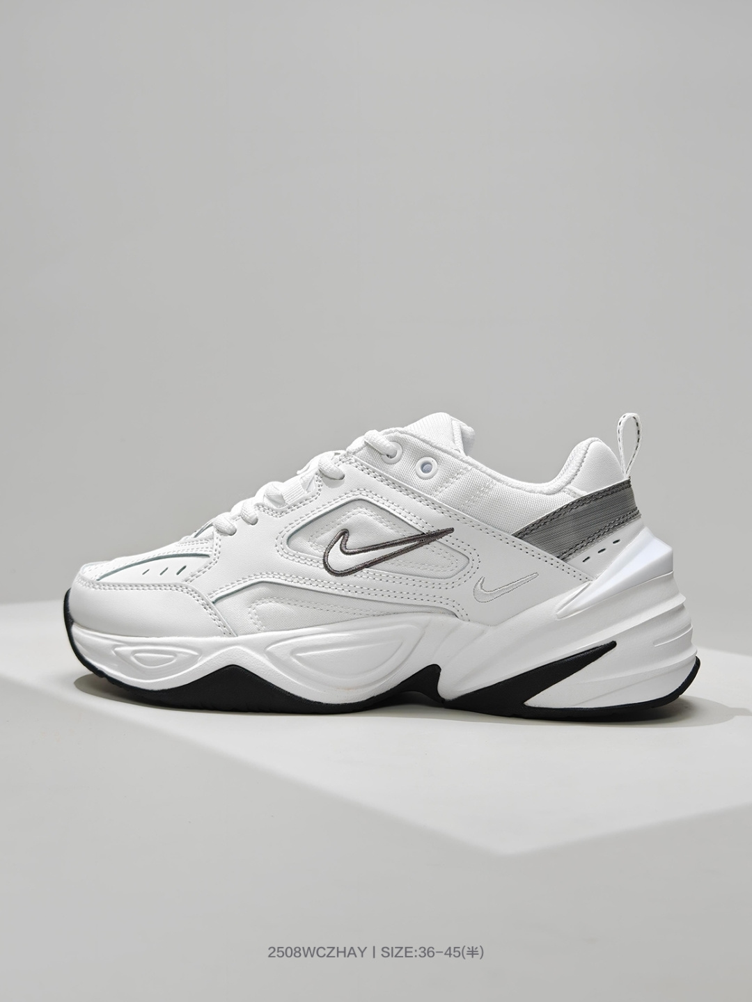 耐克NIke WMNS M2K Tekno PLUS复古潮流百搭休闲运动老爹鞋 BQ3378 100 经典复古夸张流线极符 风靡老爹元素 外形延续当下潮流得未来感老爹鞋 设计干净 编号:2508WCZHAY