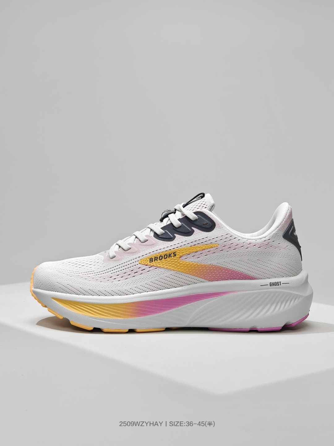 布鲁克斯 Brooks Ghost 17 减震竞速马拉松专业跑鞋 120431 1D 070 编号:2509WZYHAY
