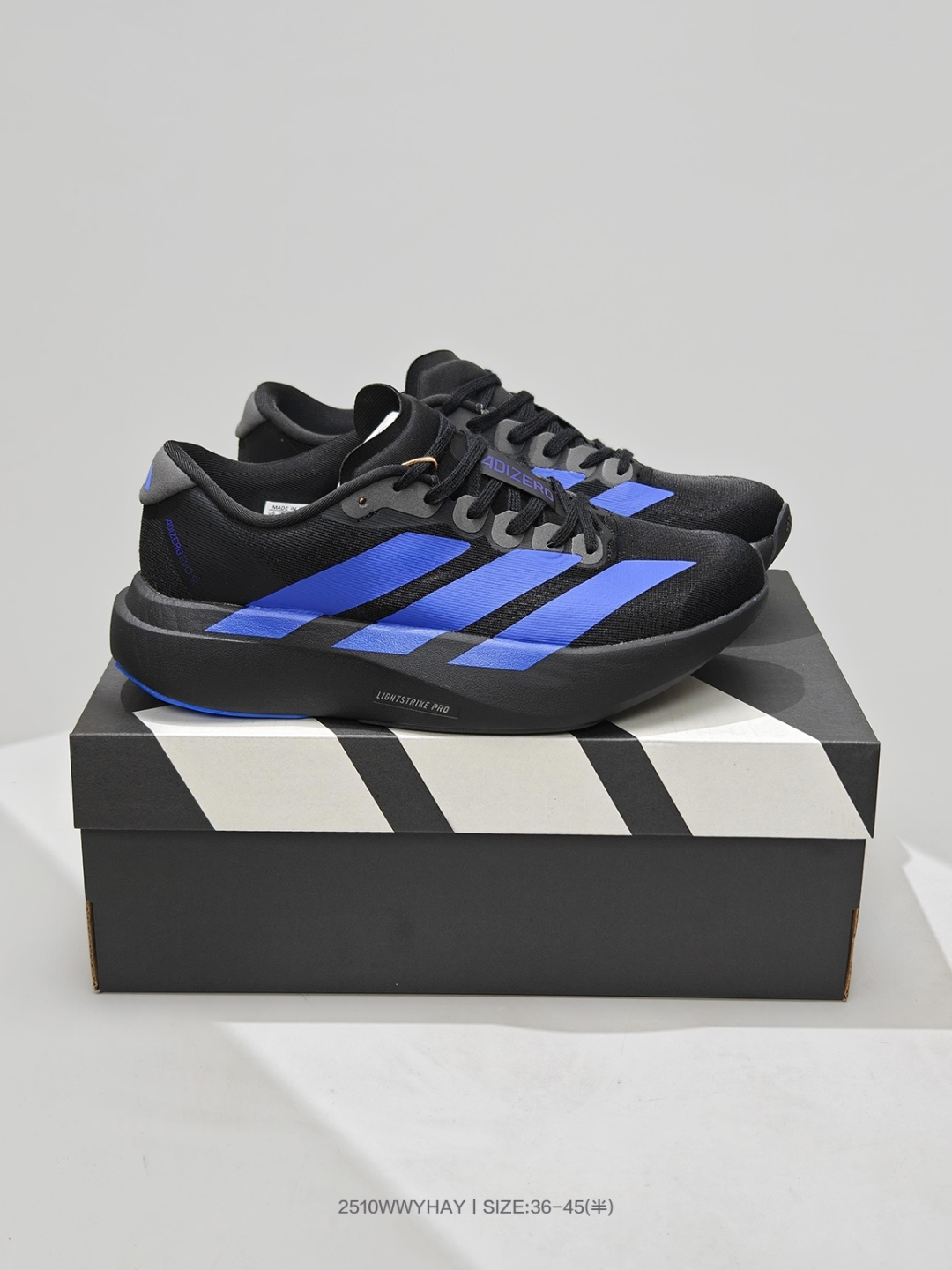 🈴💰110
阿迪达斯 ADIDAS ADIZERO EVO SL 运动舒适防滑耐磨 低帮跑步鞋

码数：36 36.5 37 38 38.5 39 40 40.5 41 42 42.5 43 44 44.5 45
编号：2510WWYHAY