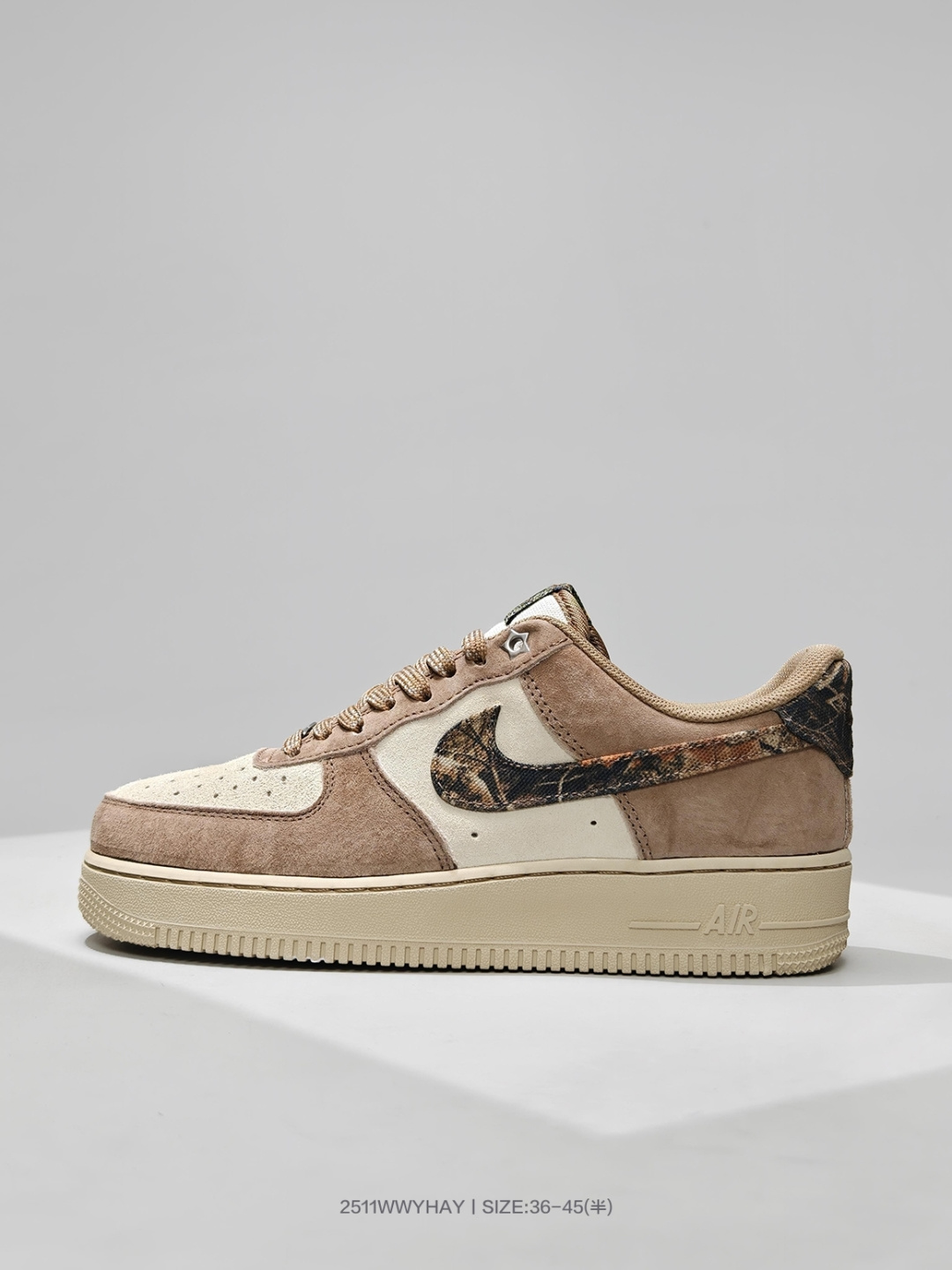耐克Nike Air Force 1“07空军一号新配色 落叶卡其棕色 低帮百搭休闲运动板鞋 IO9803 200 编号:2511WWYHAY