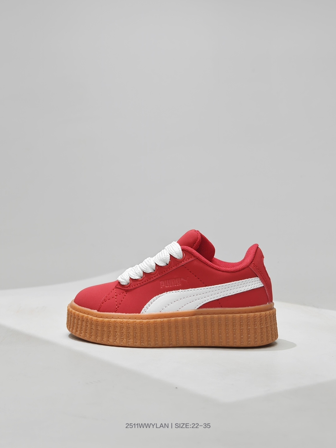 图片[2]-🈴 童鞋！彪马Puma Creeper Phatt 松糕面包版系列低帮厚底百搭休闲增高板鞋 396403 尺码：22 23 24 25 26 27 28 29 30 31 32 33 34 35-选品中心