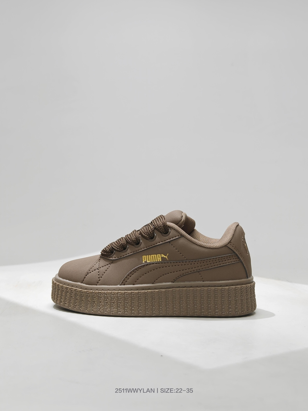 图片[3]-🈴 童鞋！彪马Puma Creeper Phatt 松糕面包版系列低帮厚底百搭休闲增高板鞋 396403 尺码：22 23 24 25 26 27 28 29 30 31 32 33 34 35-选品中心