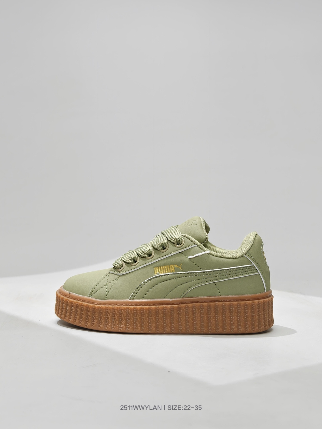 图片[4]-🈴 童鞋！彪马Puma Creeper Phatt 松糕面包版系列低帮厚底百搭休闲增高板鞋 396403 尺码：22 23 24 25 26 27 28 29 30 31 32 33 34 35-选品中心