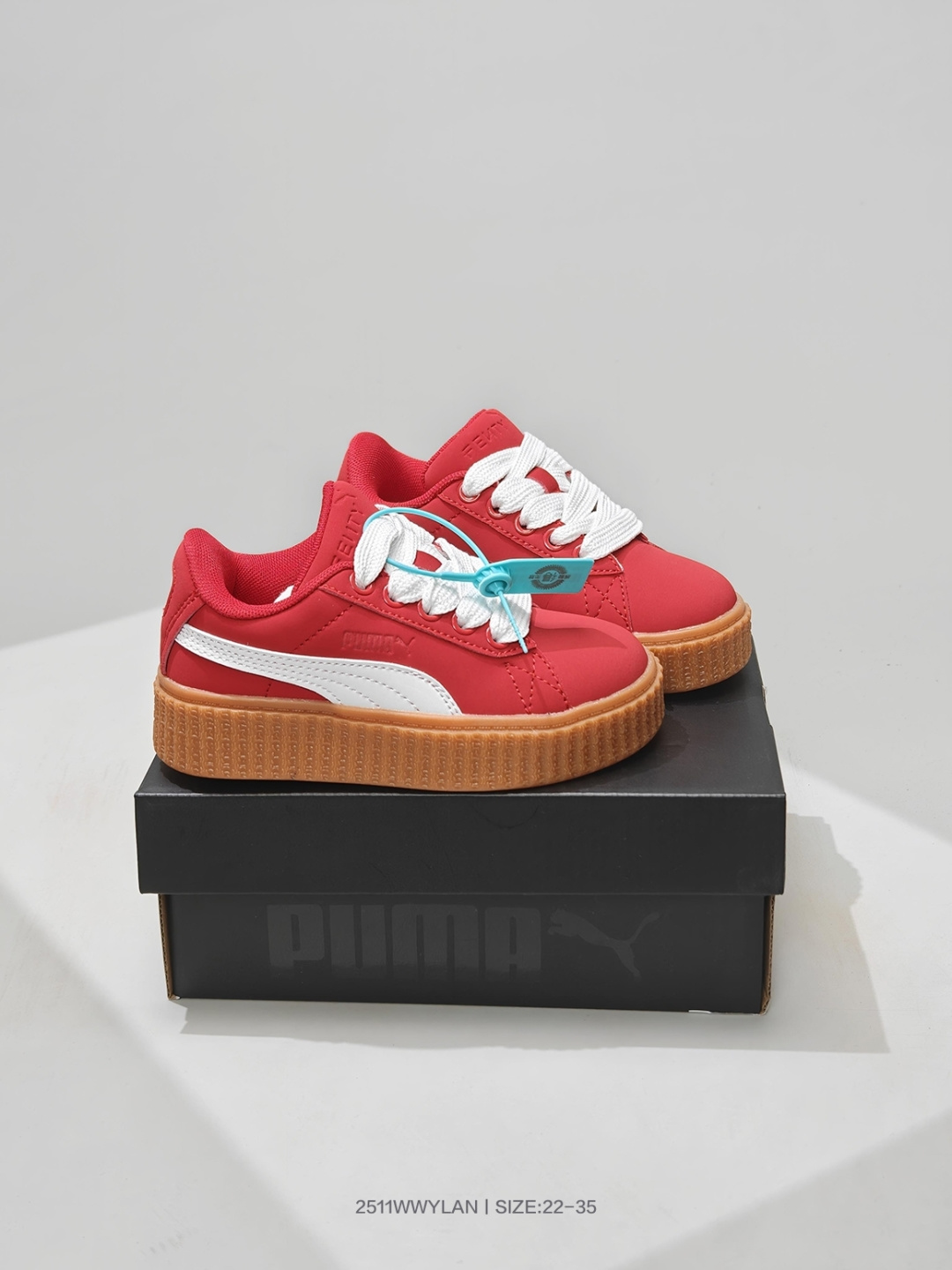 图片[2]-🈴 童鞋！彪马Puma Creeper Phatt 松糕面包版系列低帮厚底百搭休闲增高板鞋 396403 尺码：22 23 24 25 26 27 28 29 30 31 32 33 34 35-选品中心