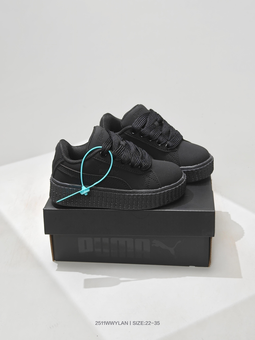 图片[5]-🈴 童鞋！彪马Puma Creeper Phatt 松糕面包版系列低帮厚底百搭休闲增高板鞋 396403 尺码：22 23 24 25 26 27 28 29 30 31 32 33 34 35-选品中心