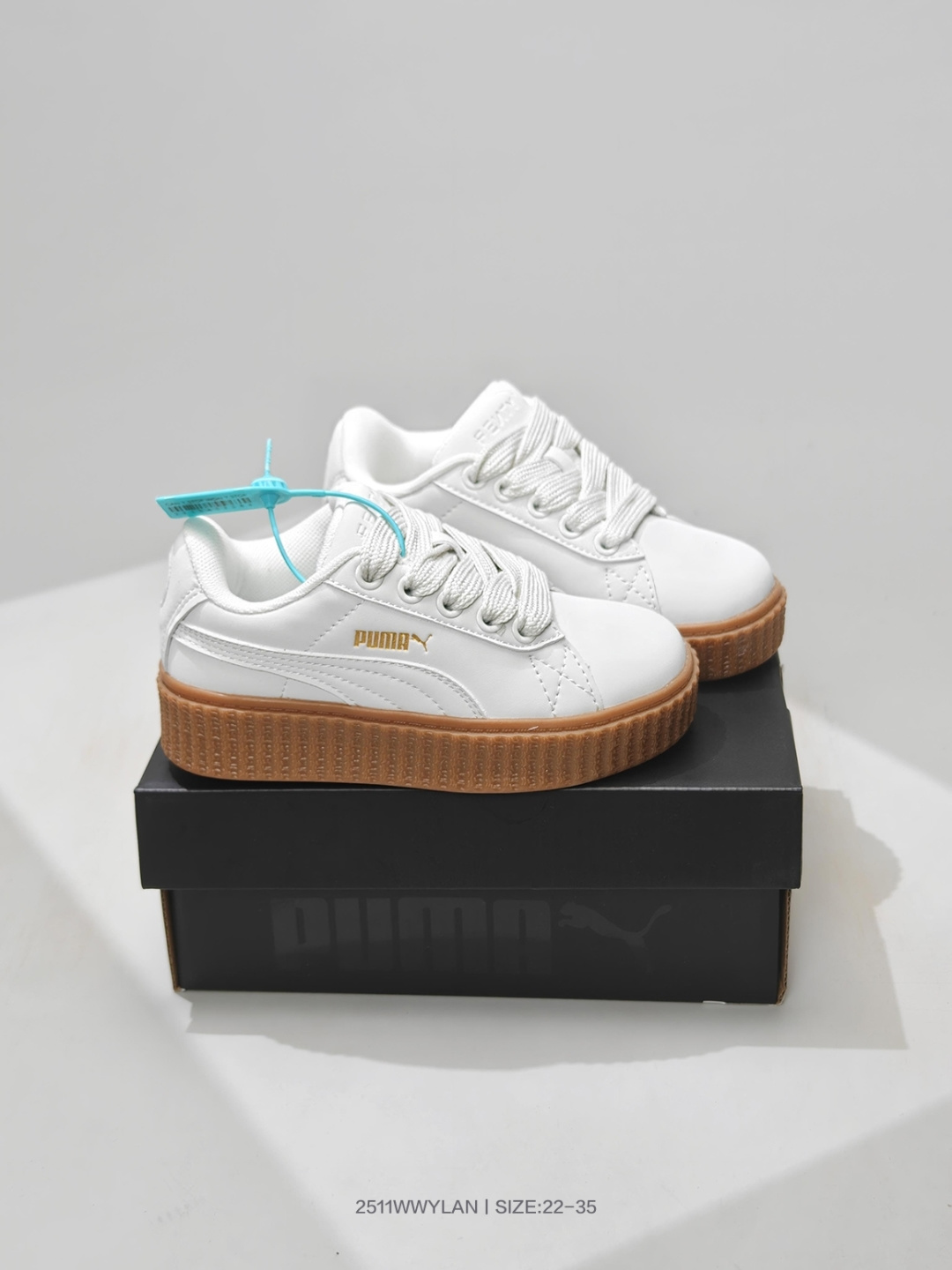 图片[7]-🈴 童鞋！彪马Puma Creeper Phatt 松糕面包版系列低帮厚底百搭休闲增高板鞋 396403 尺码：22 23 24 25 26 27 28 29 30 31 32 33 34 35-选品中心