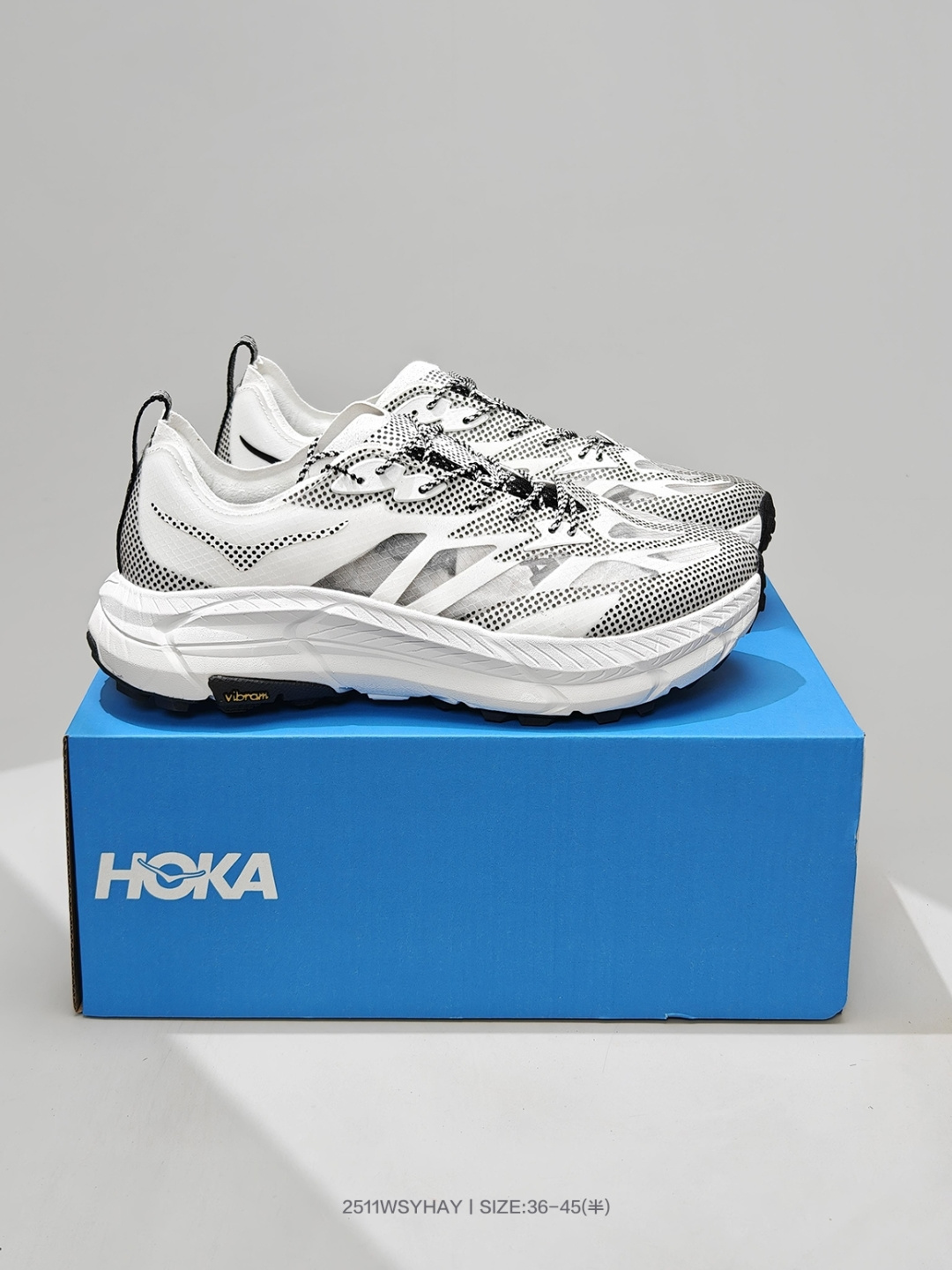 HOKA ONE ONE Satisfy Running Mafate Trail 低帮缓震户外登山功能鞋 1157050 BONE 编号:2511WSYHAY