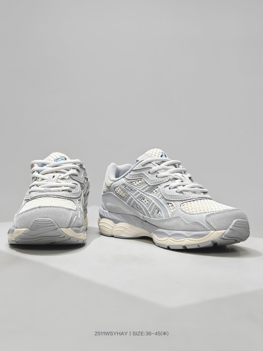 💰130
亚瑟士Asics Gel-NYC 亚瑟士运动休闲透气专业跑鞋 鞋面采用反绒皮与网布拼接 透气舒适兼具休闲时尚 结合简明的配色 展现品牌的传承及引领复古流行的主题 虎爪造型的LOGO 鞋身稳定包裹系统 支撑鞋身 经典宽大鞋型配备防偏移设计提升包裹性 穿着舒适鞋面透气孔设计 提供透气性 货号:1203A372 600
码数:36 37 37.5 38 39 39.5 40 40.5 41.5 42 42.5 43.5 44 45
编号:2511WSYHAY