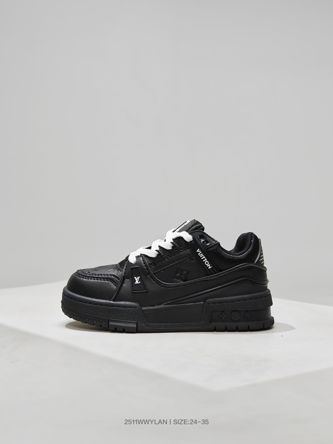 图片[5]-🈴 童鞋！LV路易威登Louis vuitton Trainer Sneaker Low 休闲厚底运动文化百搭板鞋 尺码：24 25 26 27 28 29 30 31 32 33 34 35-选品中心