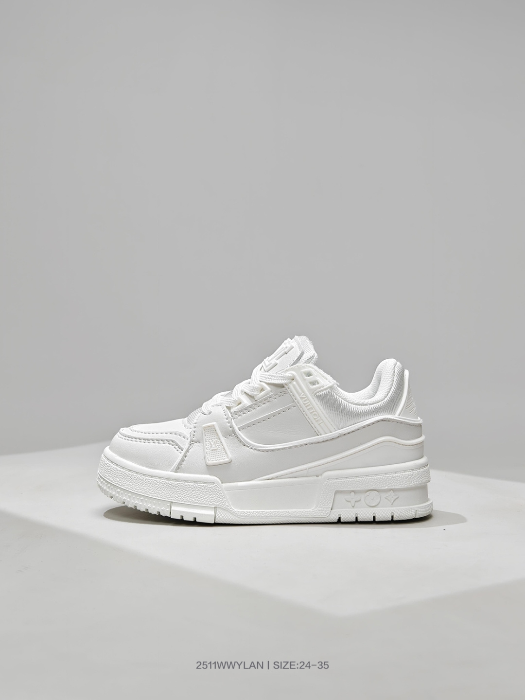 图片[9]-🈴 童鞋！LV路易威登Louis vuitton Trainer Sneaker Low 休闲厚底运动文化百搭板鞋 尺码：24 25 26 27 28 29 30 31 32 33 34 35-选品中心