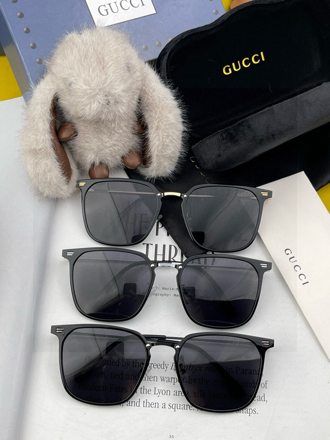 【DIOR】2025新款潮流爆款 时尚方框太阳镜 佩戴舒适 网红潮款墨镜 女士高清加厚偏光太阳镜🕶️ 🎉